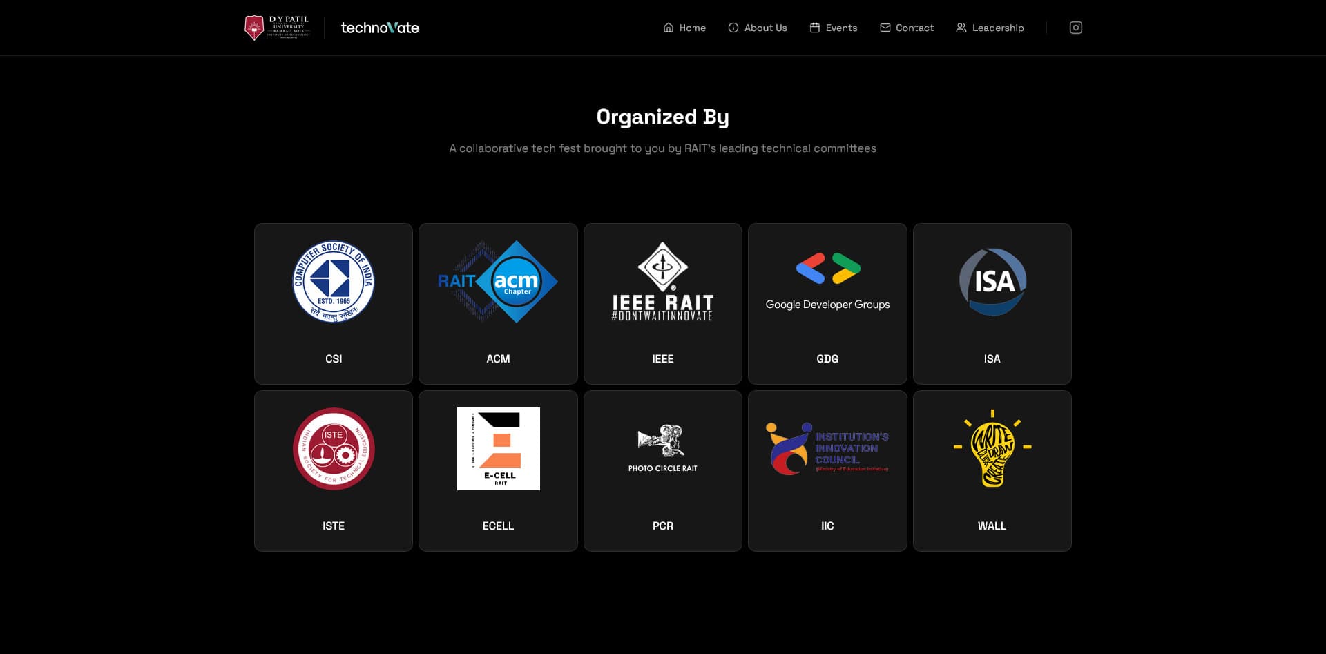 Technovate 2025: DYPU Tech Festival screenshot 2